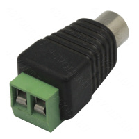 Разъем RCA гнездо с колодкой мама